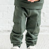 Dallis Fleece Cargo Sweatpants