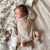Knit Romper - Oat