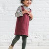 Alma Twill Jumper Dress