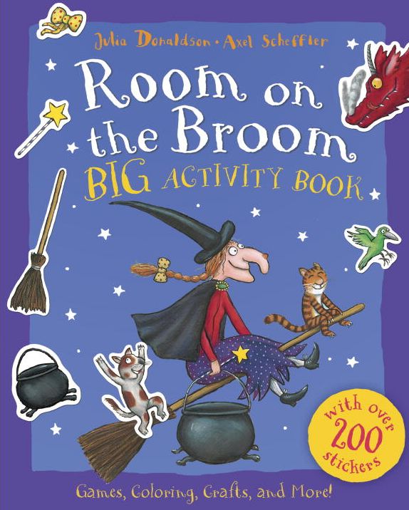 Room on the Broom Big Activity Book cover