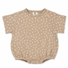 Almond Bloom Pointelle T-Shirt Bubble baby romper