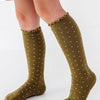Dottie Knee Socks - Olive