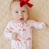 Nutcracker Bamboo Zip Romper Pajama