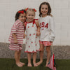 Cherry Knit Girl's Dress