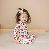 Berry Sweet Zip Baby Pajamas