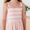 Pink Coastal Stripe Romper