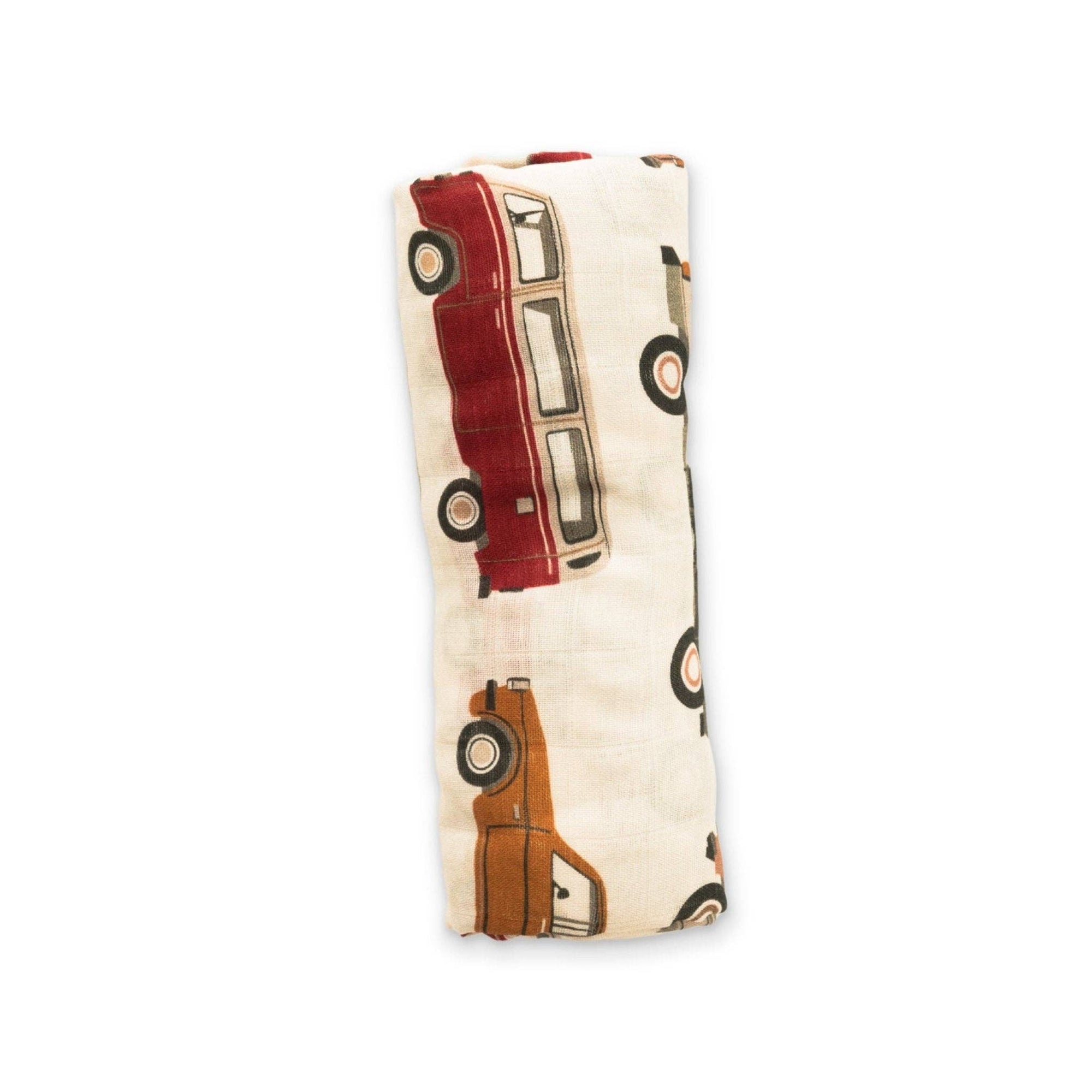 Cars Muslin Swaddle Blanket