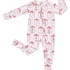 Nutcracker Bamboo Zip Romper Pajama