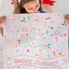 Holiday Seek N' Find Sticker Poster