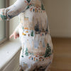 Holiday Winter City Zip Pajama