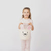Rope Bunny Easter Basket (Cream)