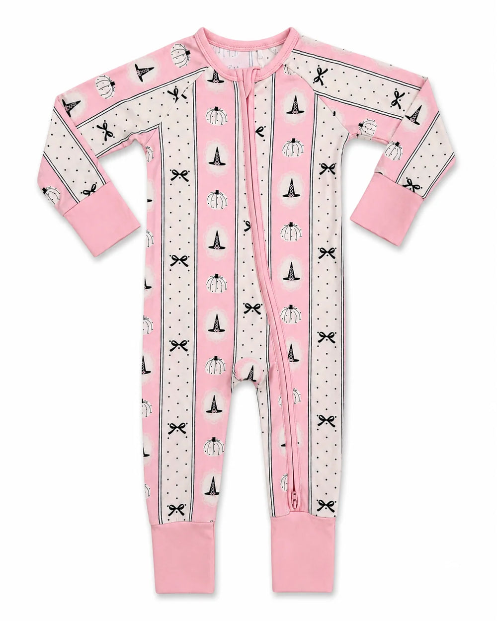 Pretty Little Pumpkin Zipper Romper