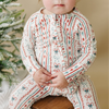 Candy Cane Lane Zip Pajamas