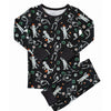 Halloween Glow-in-the-Dark 2pc Pajama Set Eye Want Candy detail