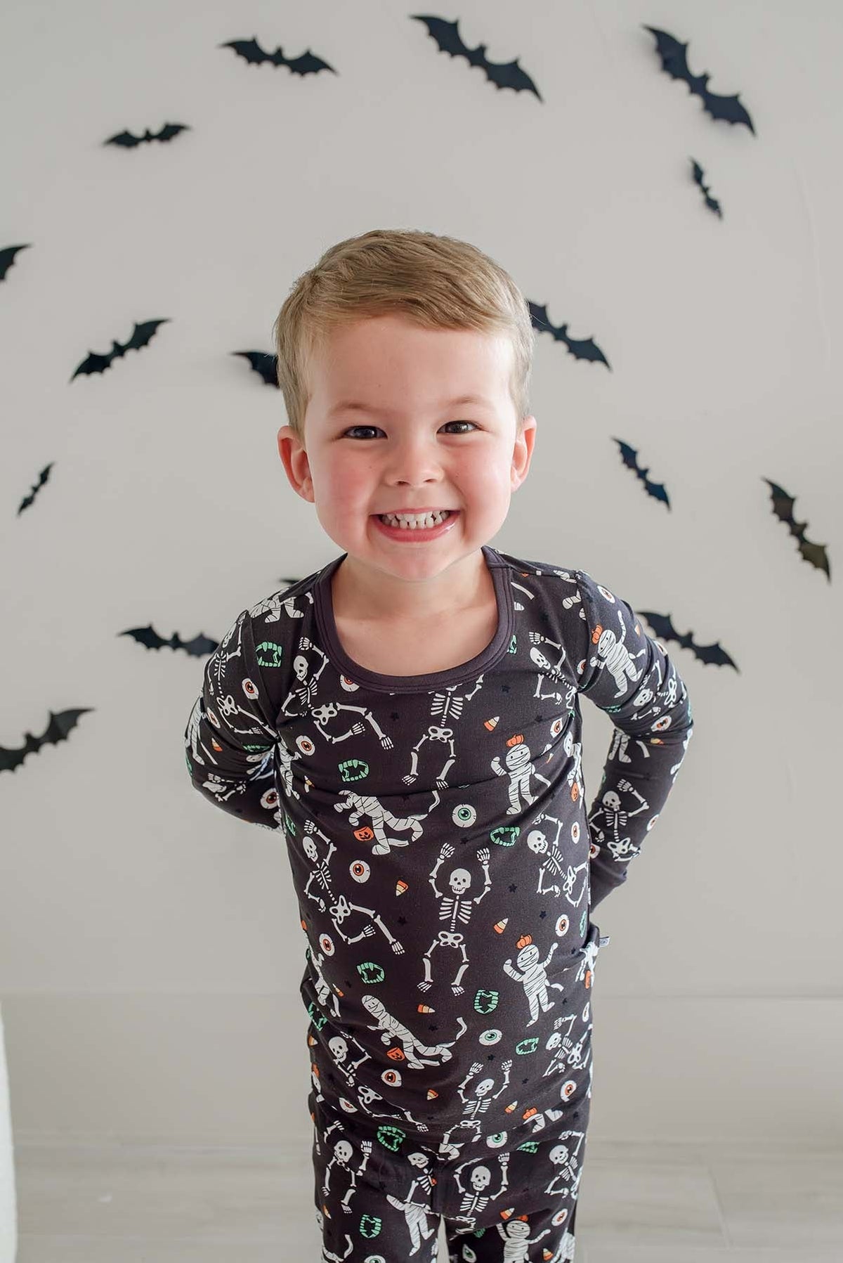 Halloween Glow-in-the-Dark 2pc Pajama Set Eye Want Candy