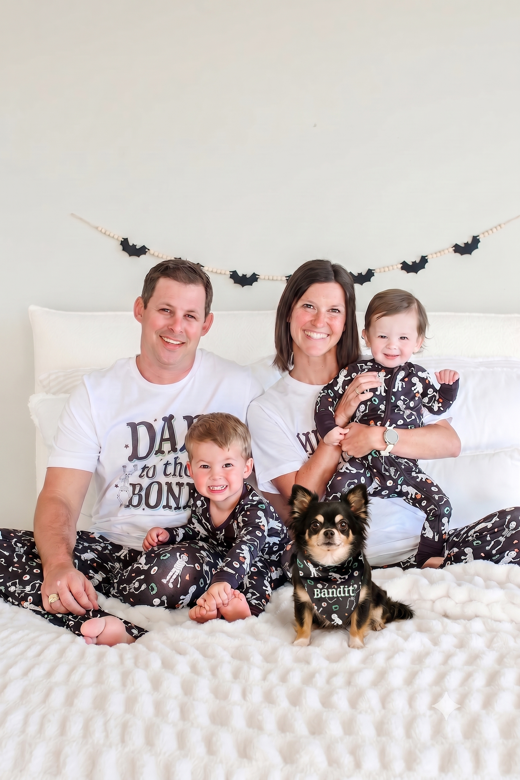 Halloween Glow-in-the-Dark 2pc Pajama Set Eye Want Candy family matching