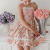 Elara Smocked Knit Dress