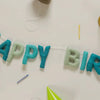 Happy Birthday Garland (Blue)