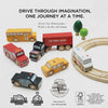New York Wooden Car Set