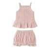 Coral Stripes Summer Set