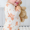 Convertible Zip Romper Honey Bear lifestyle