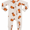 Gingham Little Boo Bear Zipper Romper