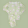 Rosie’s Meadow Stripes Pajama Set