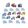 Trucks and Bus Memory Game