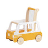 School Bus Wood Push Toy