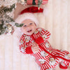 Santa Claus Lane Convertible Zip Romper