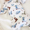 Boot Scootin’ Zipper Footie Pajama