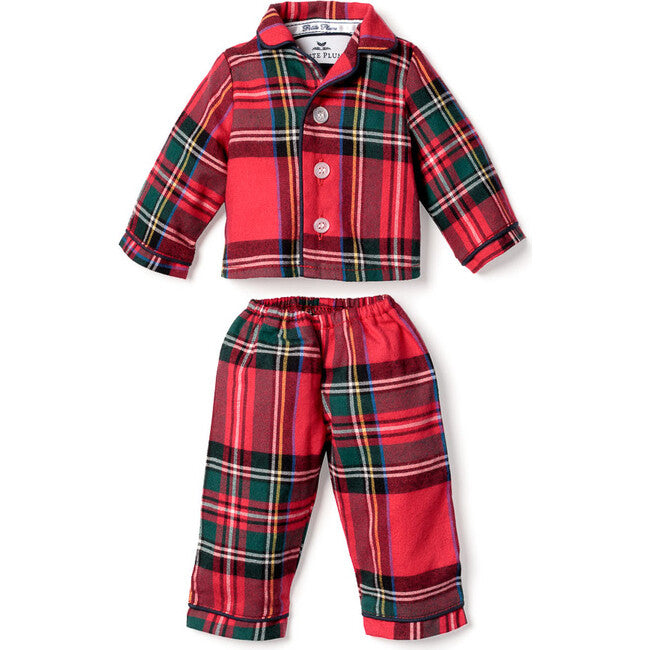 Kid’s Doll Plaid Pajamas