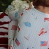 Coastal Americana Pajama Set