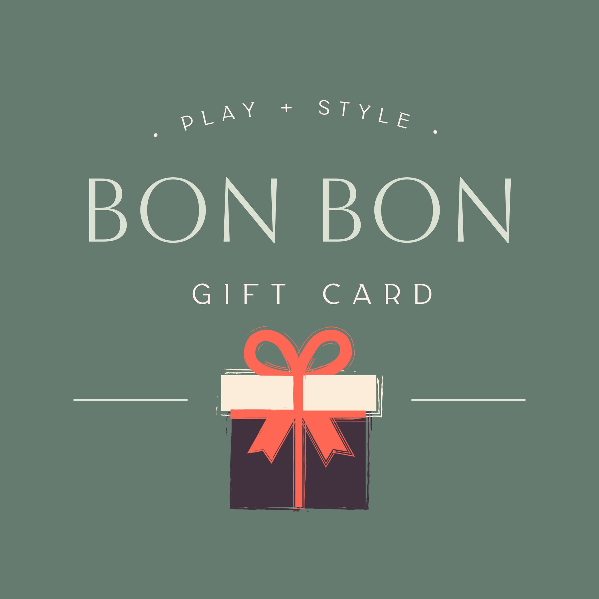 Bon Bon Shoppe Gift Card
