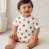 Teddy Bear Pointelle T-Shirt Bubble baby romper lifestyle