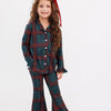 Holiday Heritage Plaid Kids Ruffle Flare Set