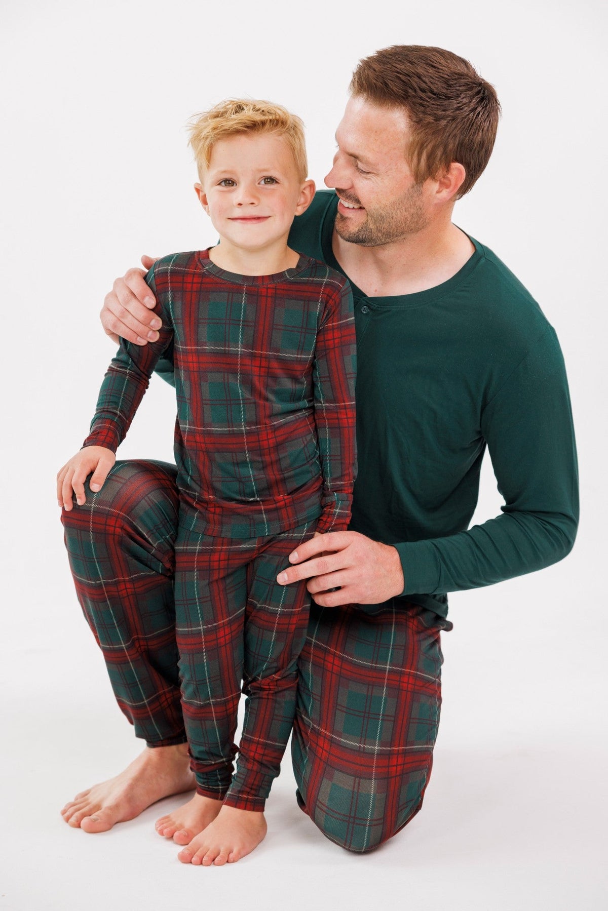 Holiday Heritage Plaid Men's Top styled