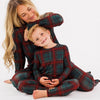 Holiday Heritage Plaid Two Piece Set detail