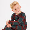 Holiday Heritage Plaid Two Piece Set detail