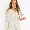 Blue Blooms Women's Pajamas