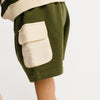 Fern Short Retro Set flat lay
