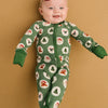 Holiday Heirloom Bamboo Sleeper detail