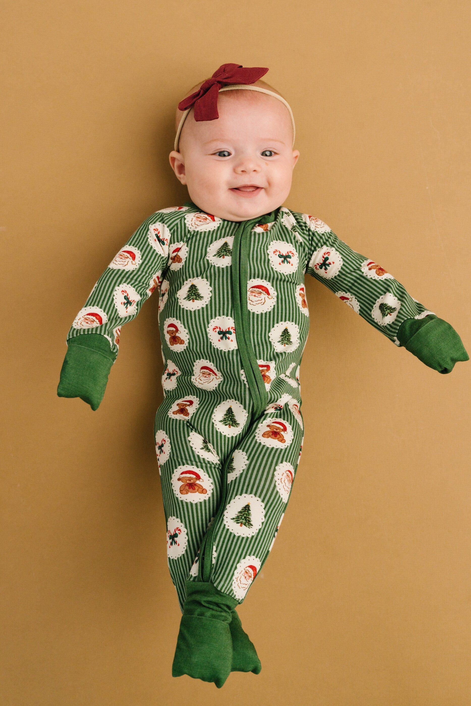Holiday Heirloom Bamboo Sleeper detail