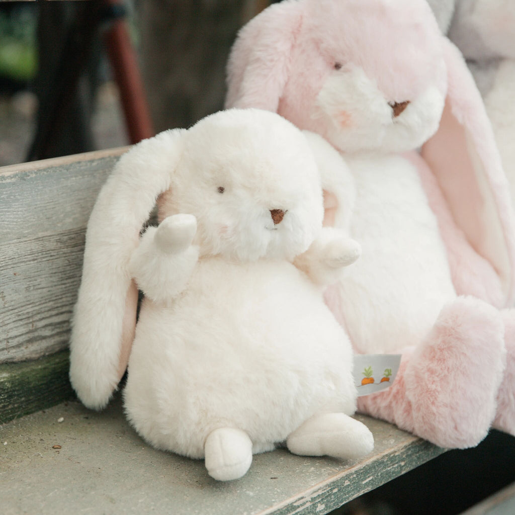 Tiny 8 inch Nibble Bunny Cream lifestyle photo