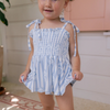 Floral Seashell Twirl Romper