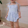 Floral Seashell Twirl Romper