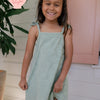 Seashell Terry Dress - Green
