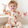Gingham Little Boo Bear Zipper Romper