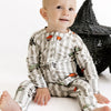 Spooky Little Riders Zipper Romper