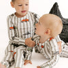 Spooky Little Riders Zipper Romper